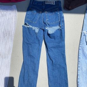ragged priest butt ripped jeans